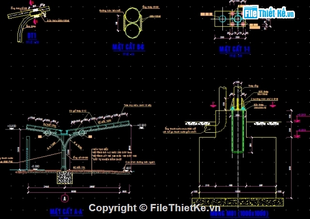 kết cấu công trình,công trình phụ,kết cấu đầy đủ